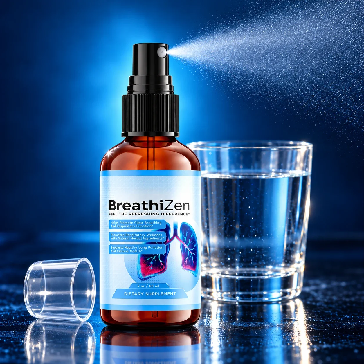 BreathiZen spray bottle